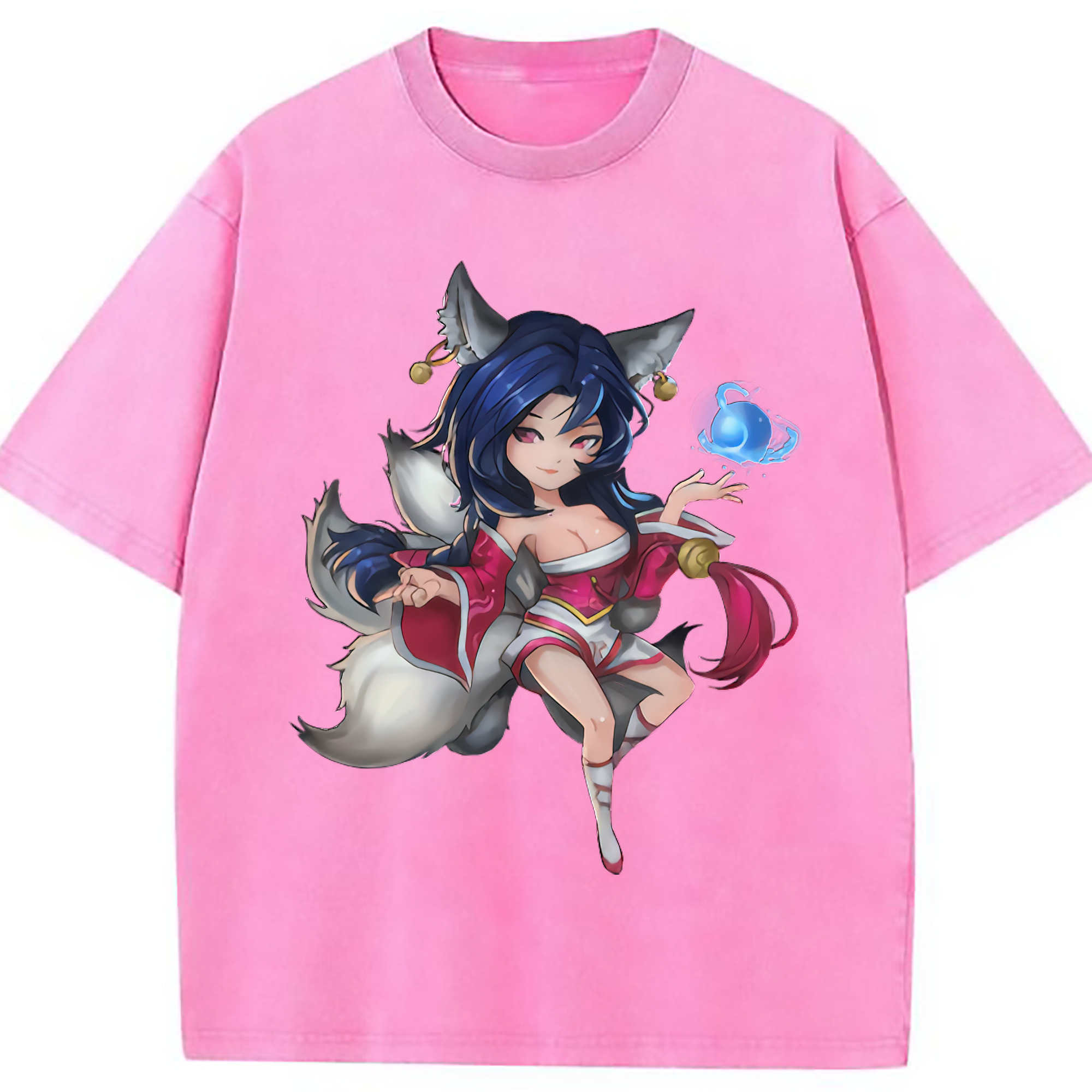 （画像用） リーグ・オブ・レジェンド League of Legends LOL 綿100% ヴィンテージ風 半袖Tシャツ（フロントプリント）